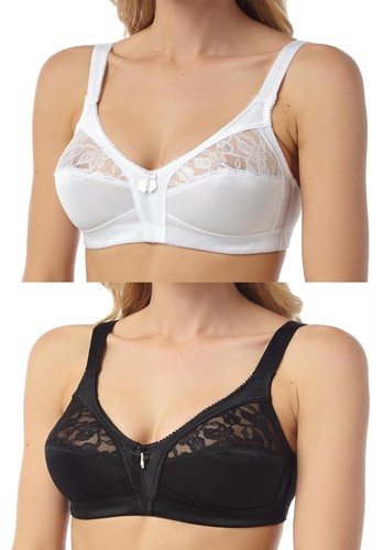 Ladies bra non padded - non, lace