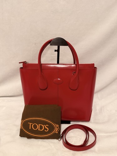 Tod red patent leather - tod's,