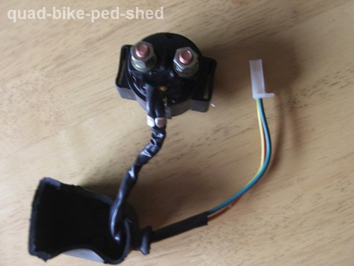 Starter solenoid relay - relay, to