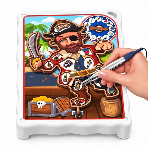 Pirate operation game - operation, steady
