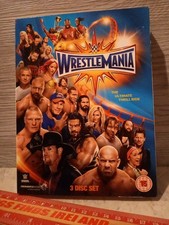 WWE: WrestleMania 33 DVD (2017) Brock Lesnar cert 15 3 discs Mint