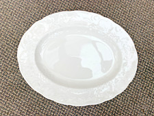 Large 14" White WEDGWOOD Strawberry & Vine  Oval Meat Platter