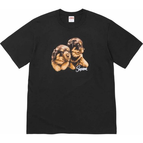 Supreme puppies tee black - puppies,
