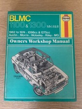 Austin Morris 1100 1300 AD016 Haynes Workshop Repair Manual
