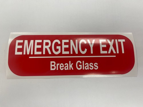 Bus coach sticker label sign - sticker,