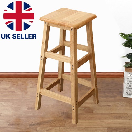 70cm high wooden bar stool - wooden,