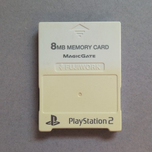 White fujiwork 8mb ps2 - white,