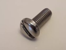 1/4 BSW X 3/4 STEEL PAN HEAD