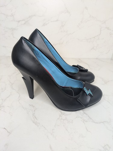 Funky black shoes - black,