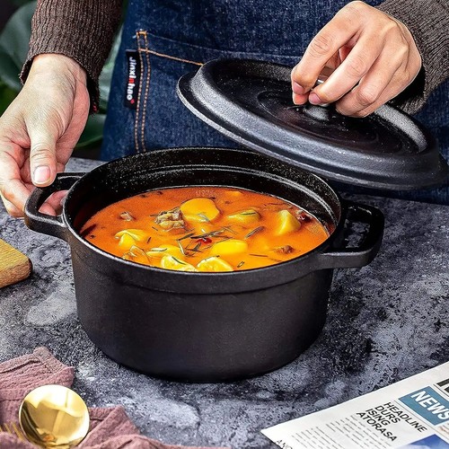Cast iron cooking soup stew - iron,