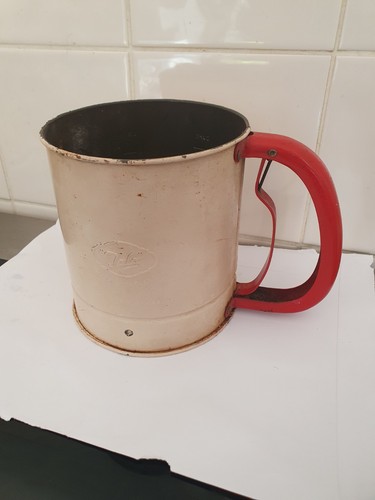 Vintage 1950s kitchen - kitchen, flour