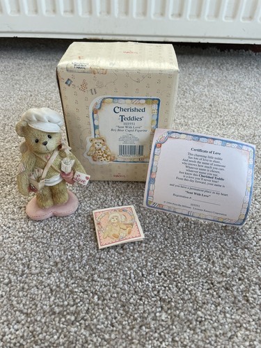 Cherished teddies sent with - cherished,