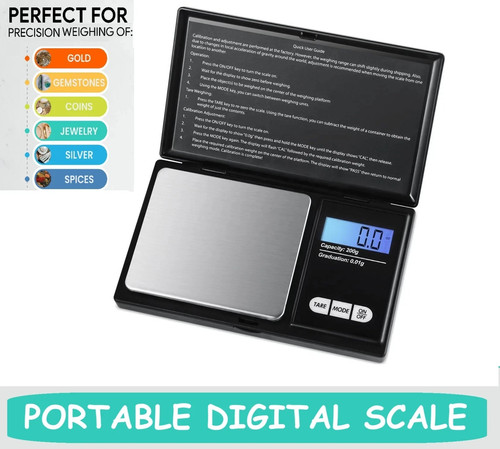 Digital pocket scale500g 01g - scale500g, 0.01g