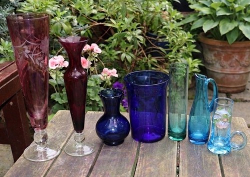 Job lot vintage art - vintage, glass