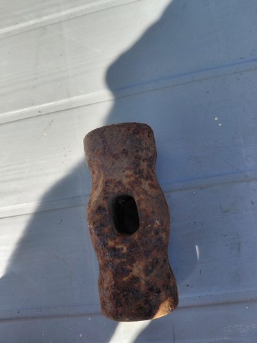 Vintage double head - head, blacksmith