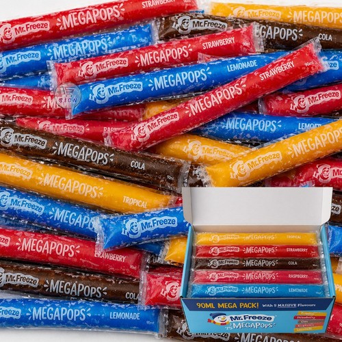 Freeze mega pops ice - pops,