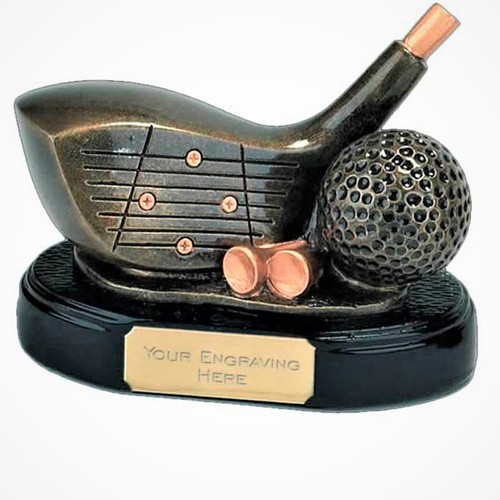 Golf club head trophy - head, driver