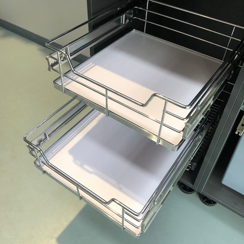 Pull out solid base - 2x,
