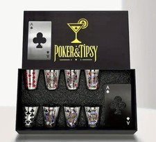 8 Poker Shot Stainless Steel