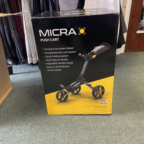 Powakaddy micra push cart new - push,