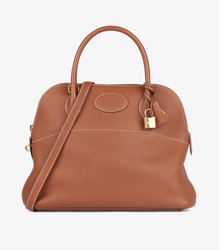 Hermès gold clemence leather - hermès,