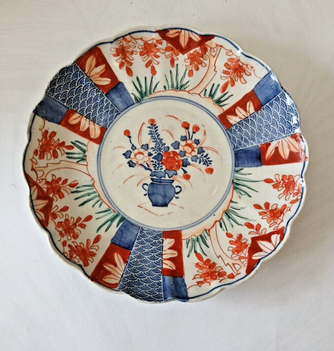 Antique japanes imari plate - antique,