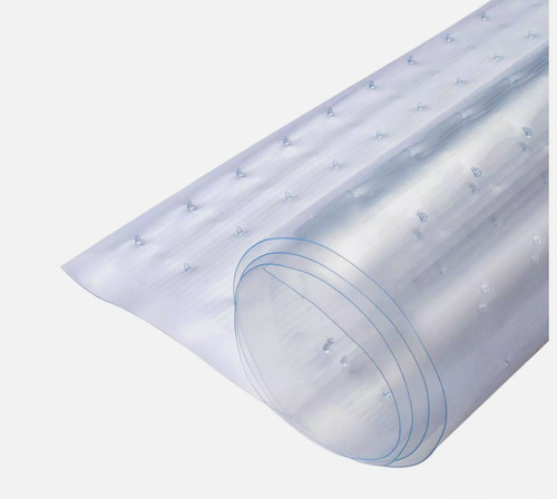 Clear vinyl plastic - clear, carpet