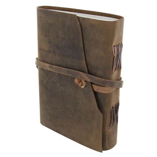 Leather bound journal - leather, for