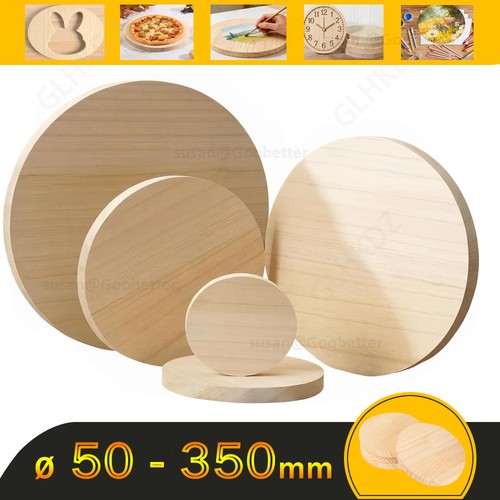 Circle wooden disk blank - blank, craft