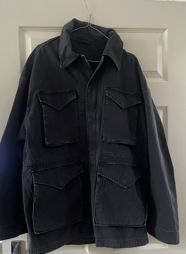 Zara man large black - large, washed