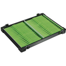 Guru Rive Black Anodised GREEN Winder Tray / Pole Fishing Seatbox Accessory