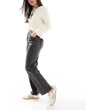 ASOS DESIGN panelled faux