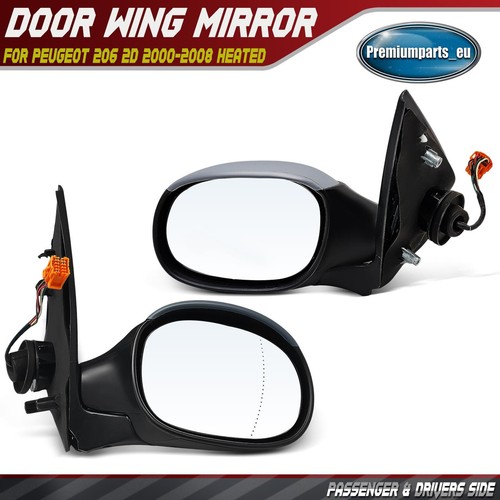 Pair electric door wing mirror - pair,