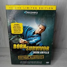 BEAR GRYLLS EXTREME WILDERNESS 12 DVD LIMITED EDITION SET
