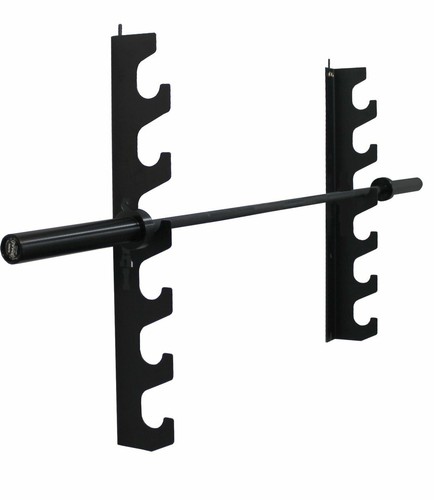 Wall mounted barbell storage - wall,