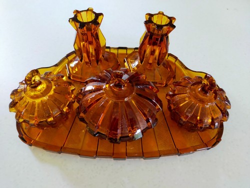 Vintage art deco style amber - style,