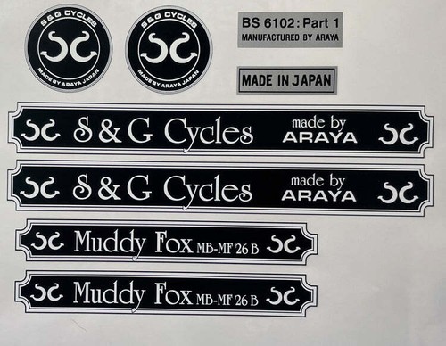 Muddy fox g - &, set