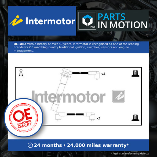 Leads ignition cables set - cables,