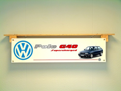 Volkswagen polo g40 car banner - polo,