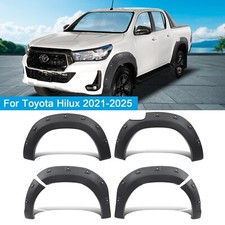 For Toyota Hilux 2021-2025 Invincible Wide Body Wheel Arches Kit Styling Black