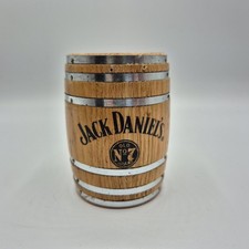 Jack Daniel's Wooden Barrel Pen Pot