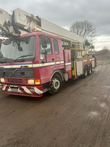 Volvo fl10 fire engine truck - engine,