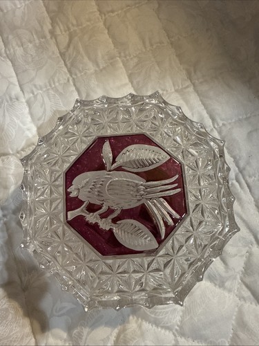 Vtg hofbauer byrdes ruby - byrdes, red