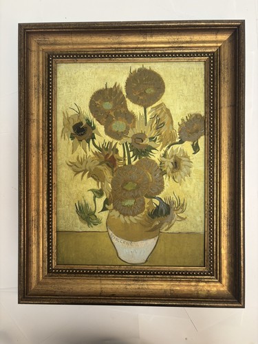 Framed over painted - over, print