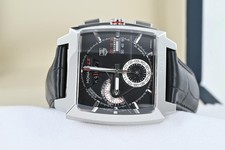 Tag Heuer Monaco LS CAL2110 Watch - 2025 Tag Heuer Service & New Leather Strap