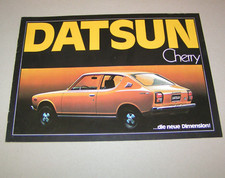 Brochure - Nissan Datsun 100A Cherry - Sedan And Combi