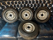 Original Classic Mini (1971) Dunlop Steel 10" Wheels - 10 Inch MK1 MK2 MK3 Wheel