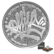 Silver Coin Vhils Urban Art (1st) 2021 - Portugal - In Case - 27 gr Proof