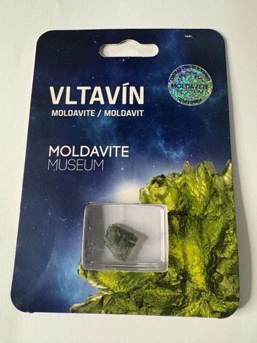 Genuine czech moldavite - genuine, in