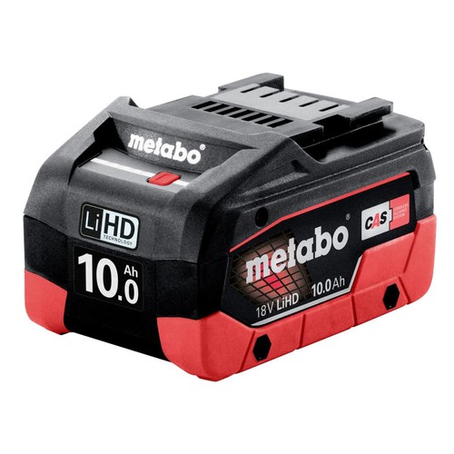 Metabo 18v lihd 0ah battery - 18v, 10.0ah
